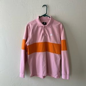 Mens Converse x Golf le Fleur Longsleeve Polo